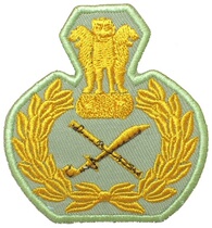 Indian yellow hat micro-cloth patch dress embroidery label sticker Velcro seal custom