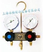 Switzerland 134A double gauge valve refrigerant meter Refrigeration meter group liquid double gauge pressure gauge series