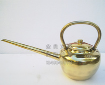 Long mouth copper pot Copper large pot Brass pot Long mouth brass pot Copper tea pot Copper pot