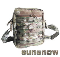 Tactical shoulder bag military fans shoulder bag MOLLE system Multicam color