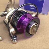 Guangwei new product Jinfan spinning wheel left and right hand interchange fishing reel 5 1 bearing sea pole front unloading fishing reel