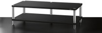 Italian SOLIDSTEEL rack Royal Series HW-2L black frosted audio rack equipment rack