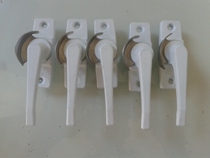  Wanxin small handle aluminum alloy crescent lock 80 profile Broken bridge profile