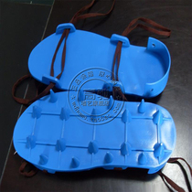 Epoxy resin floor self-leveling cement mortar board finish construction wear-resistant spikes shoes defoaming non-slip professional tools