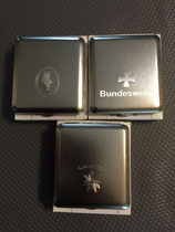 Public cigarette case made in former East Germany