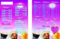 654 home poster display board spray-painted sticker picture 1260 hand-held cake smoothie double-skin milkshake rice rolls