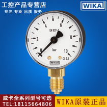 Germany Wika Pressure Gauge Hydraulic Hydraulic EN837-1 Axial 111 12 Radial Mount 1 2 5 MPa