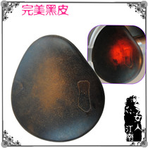 Perfect black skin red agate seed hand to play with Madagascar original stone ornamental stone ornamental stone collection treasures