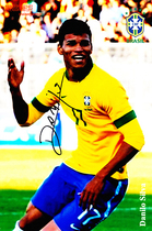 Brazils Olympic team member Danilos autographist photo IP signature