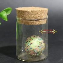 Antique Tibetan Tibetan Buddhism Lao She Li luminous colorful relic hyperplasia Unity edge special treasures