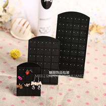 Large Capacity Ear Nail Containing Rack Plastic Earrings Display Rack Plaid Covered Earrings Incorporated acrylic Earrings Shelf