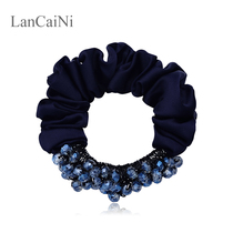 Head Jewelry Korean Simple Personality Hairband Adult Hair Taped Lady Leather Holster Hair Rope Hair Closure Headstring Leather Band