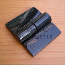 Precision public toilet toilet partition separator nylon connecting five gold accessories JM-001 black flat door hinge