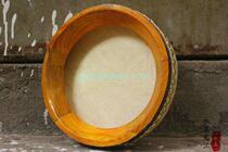 Extra thick cowhide single-sided drum Single-skin drum Side drum Half-hall drum Taoist drum Flat drum 5 5 inch 6 inch 6 5 inch 7 inch