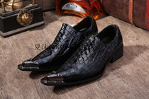 2014 Bullock Leather Shoes Man Han Edition Tide Fluorescent Low Bunch Shoes Fashion Hairstylist Shoes Type Male Yinglun Casual Shoes