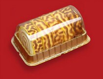 A012 blister box gold bottom big egg roll box West dot box snack box special price