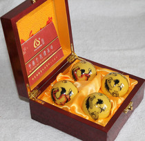 Baoding iron ball painted set Elderly fitness ball Handball health ball Hollow bell tone iron ball Fathers Day gift