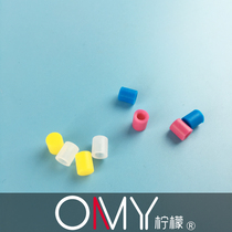 Silica gel plug cap glass syringe plug sleeve cap sleeve fine mouth coarse mouth