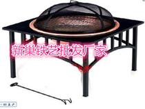  Winter indoor heating field barbecue stove charcoal carbon oven Household anthracite stove Outdoor barbecue stove basin rack