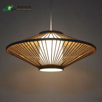 Chinese antique restaurant restaurant chandelier Japanese bamboo tea house lamps Southeast Asia retro tea room lamp restaurant chandelier