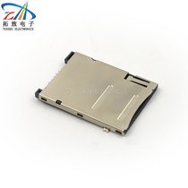 Focus on card holder Mobile phone sim card slot Large card holder SMD SIM-6P PUSH self-elastic long body quality assurance