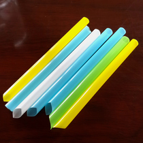 Disposable short pearl milk tea straw Beverage cola large diameter coarse straw 14*1cm 35 pcs per pack