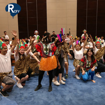 Rucci flies to expand training of large music group construction project agitating Africa African drum group construction activities