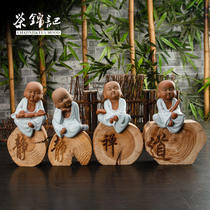 Tea Kum Kee Dehua ceramic characteristic creative tea pet home tea ceremony decoration Tea set tea tray decoration CJJ-P028