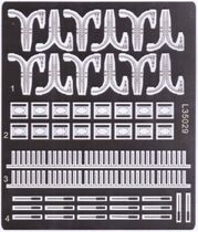 Longxing L35029 1 350 ship etching slice of General Model Yacht Facility etching