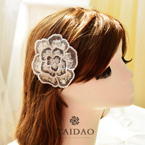 Taiwan new 189 European style handmade rose Zhang patch accessories sequin embroidery lace flower decal