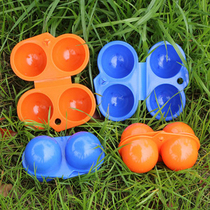 Outdoor camping shockproof portable egg box egg tote fridge with egg box 2 only 4 12 only loaded with wild cooking supplies