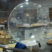 Plexiglass transparent ball acrylic dome dome belly advertising 2 meters straight through acrylic Christmas ball