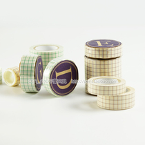 Japan imported Kurashiki and paper tape solid color Square 12)18)45mmx10m Green) Maroon