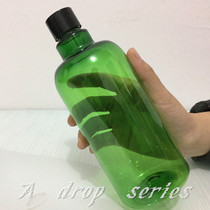 500ml high neck pure dew bottle perfume bottle high-end atmosphere with inner plug thoroughly anti-leakage green