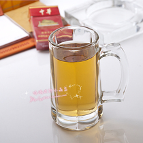 Creative thick transparent drink glass cup beer cup tea cup tea house supplies