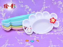 Hand-painted special paint palette painting color tools colorful art watercolor dye plate graffiti coloring utensils