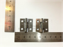 Triangle card 1 inch iron hinge cabinet door and window hinge gift box hinge flat hinge single price