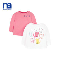 British mothercare girl baby fashion soft and beautiful cotton long sleeve fun pattern T-shirt blouse