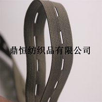 20MM military green hook and loop button door with button elastic band mother and child adjustment elastic band rubber elastic rope