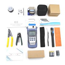 Telecom Grade Cold Pick Up Kit Kit Optical Cable Tool Kit Light Power Meter Fiber Cutting Knife Red Light Pen