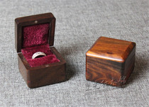 Redwood small box red sour branch wooden box wooden ring box jewelry box jewelry box solid wood character play box storage box collection box collection box