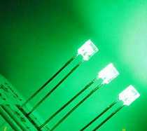 2 * 3 * 4 transparent white hair cub green square without side long foot 234 pure green light flat 100 piece   