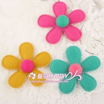 DIY Korean spring accessories handmade multi-color colorful sunflowers children hair accessories shoes gift decoration materials
