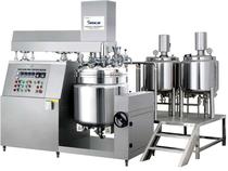 Vacuum homogenization emulsifier 316L hydraulic lifting emulsifier cosmetic cream inner circulation emulsifier machine