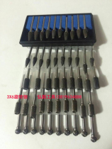 Alloy Grinding Needle Grinding Head Cemented Carbide Tungsten Steel Rotary File Engraving Knife Double Textured Single Grain Twill Milling Cutter 3X6mm