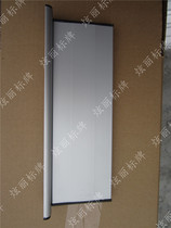 Vertical aluminum alloy double-sided room brand water brand blank 12*28 sign listed can be labeled door number