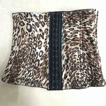 Clearance padded velvet warm abdominal band corset strap front button-shaped body underwear adjustable thin belt women