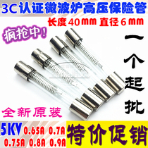 Microwave oven fuse 5KV 0 65A 0 7A 0 75A 0 8A 0 9A Microwave oven high voltage fuse