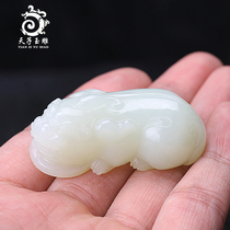 Xinjiang Hetian Jade Bawang Pendant Mens Jade Pendant Mens and Womens White Jade Pendant Jade Pendant