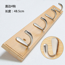 Hanger bedroom coat rack wall hanging living room door rear wall creative door porch Wall clothes adhesive hook
